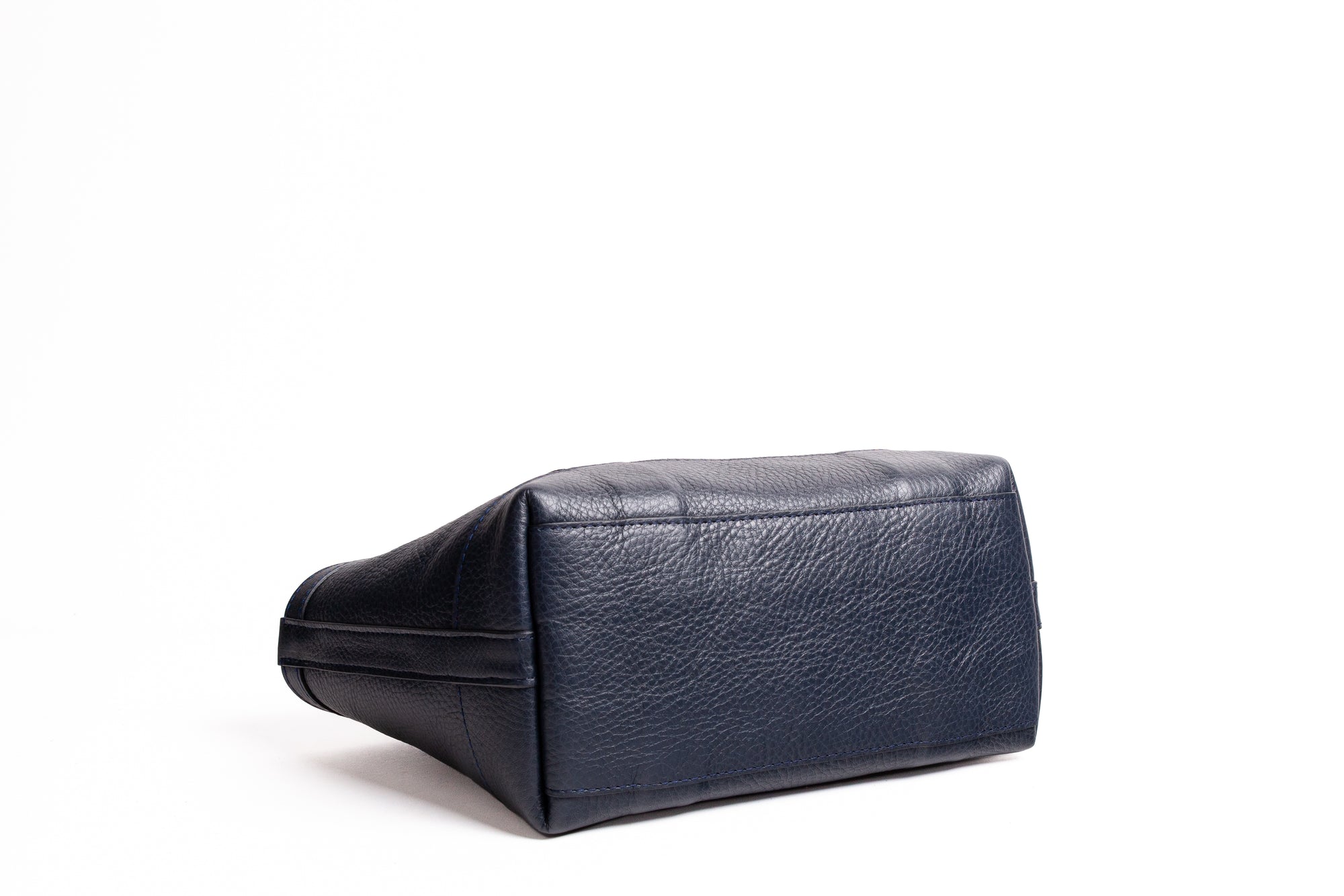 Leather Mini Tote Indigo