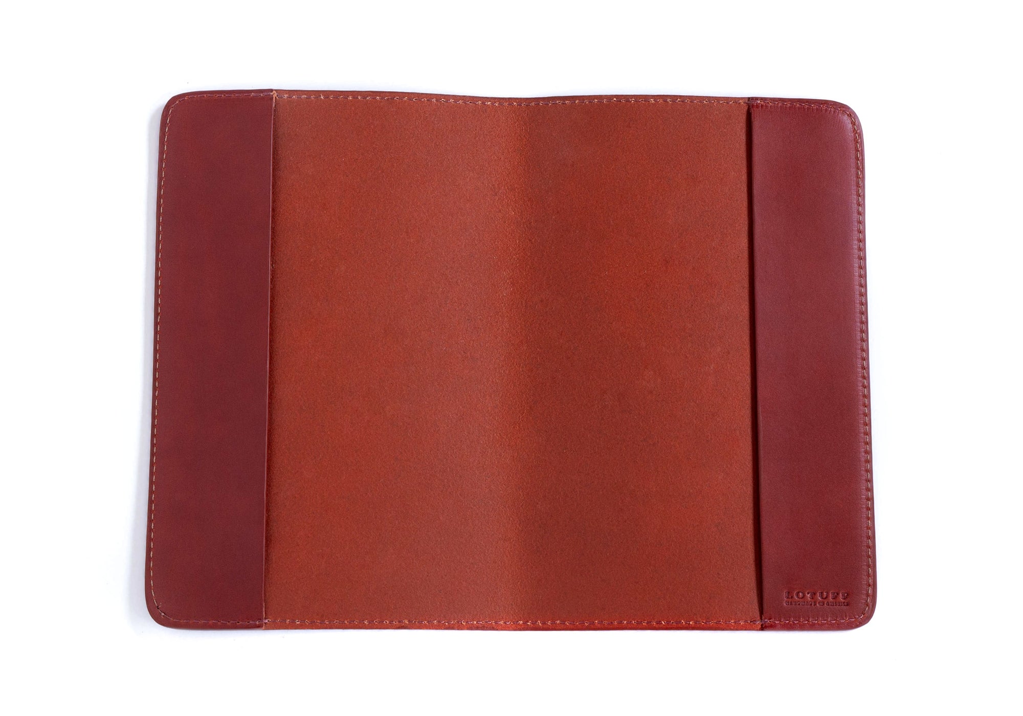 Interior of Classic Journal Cover Cognac Bridle