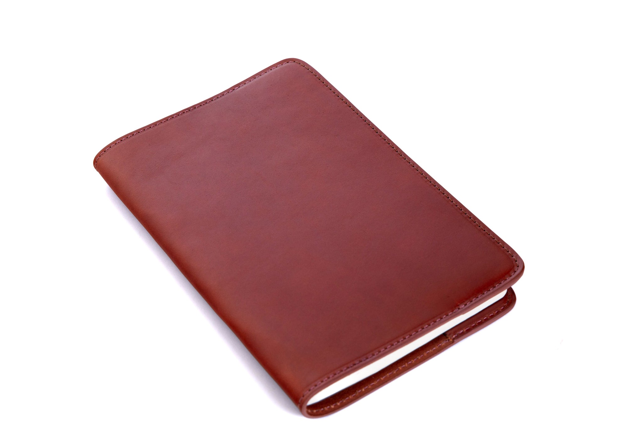 Closed  of Classic Journal Cover Cognac Bridle