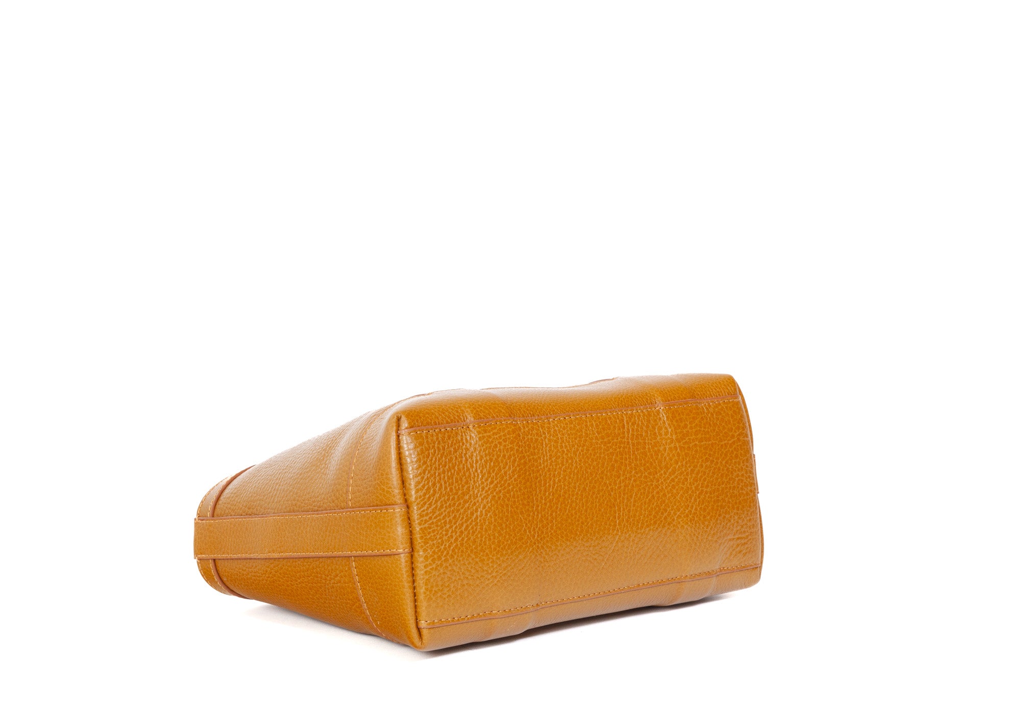 Leather Mini Tote Cumin
