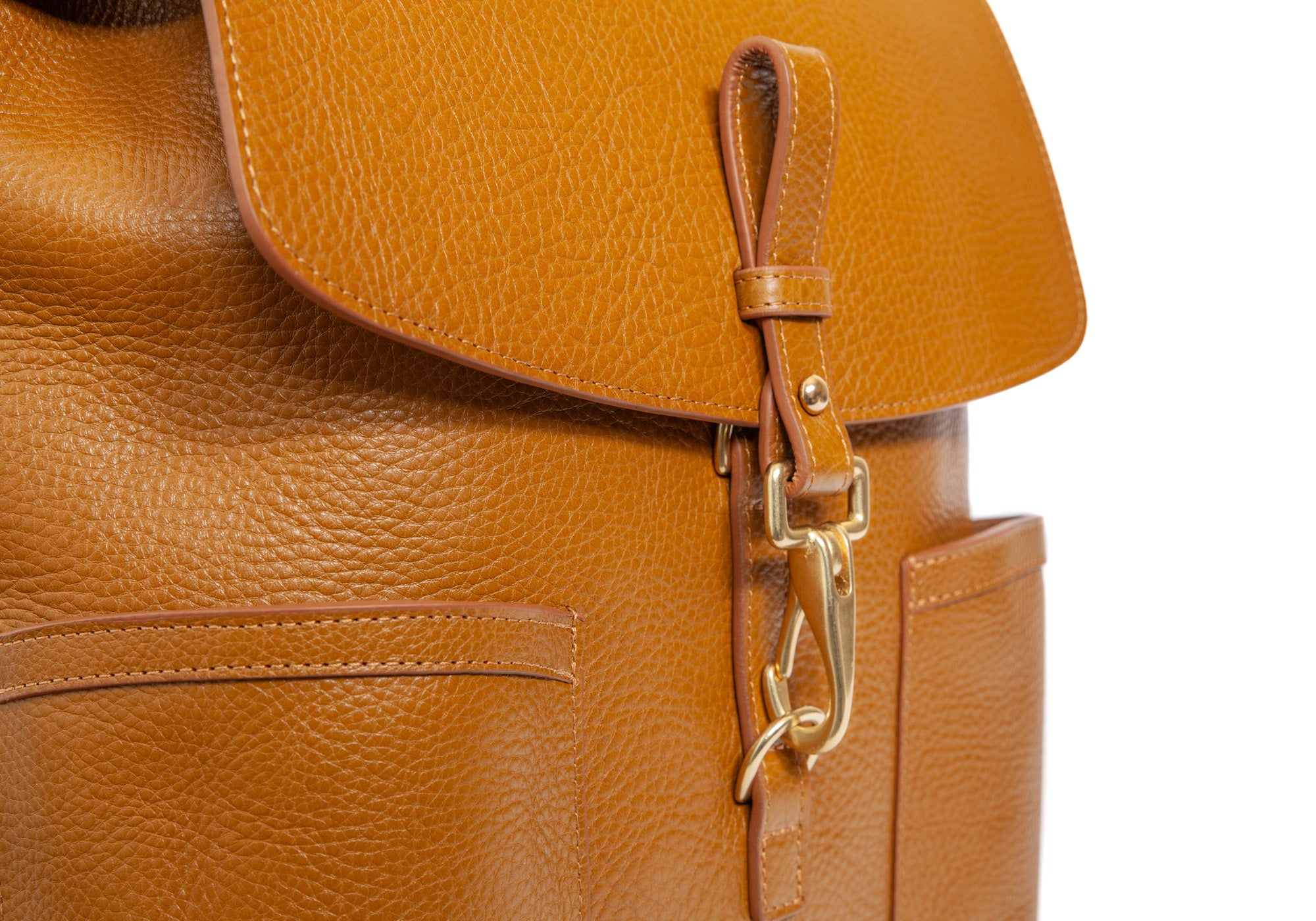 Leather No. 5 Knapsack Cumin