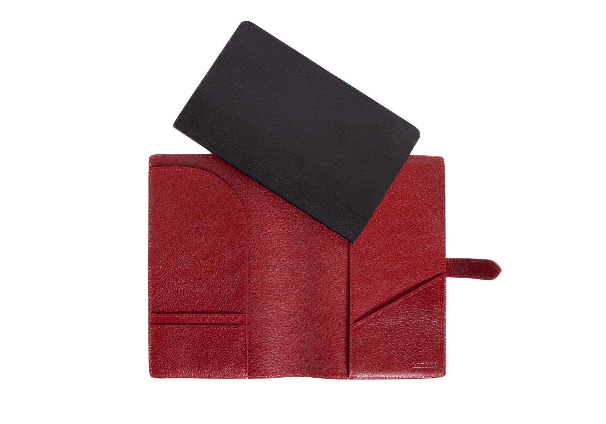 Journal of Leather Travel Journal Red