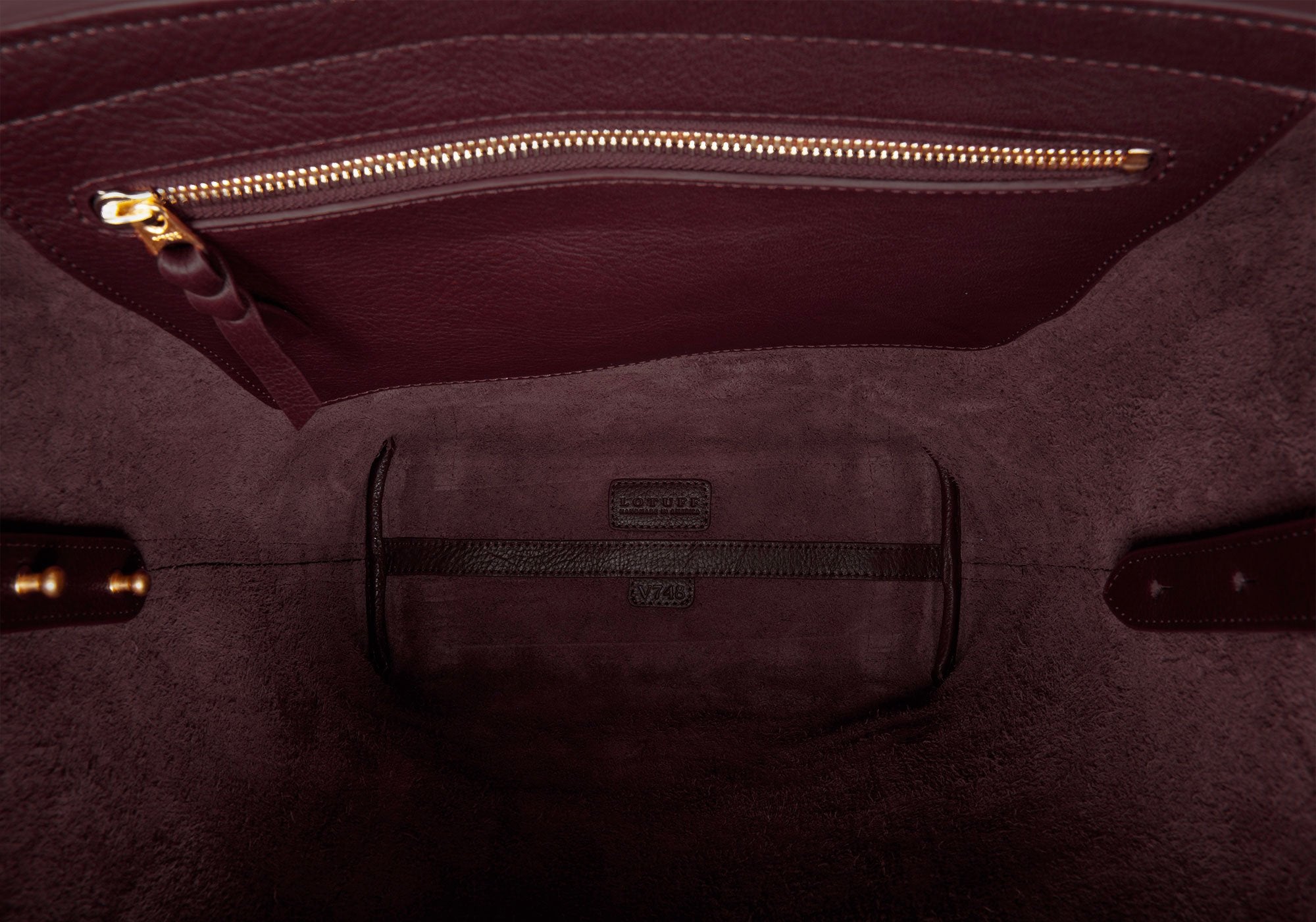 Angle Tote Cordovan