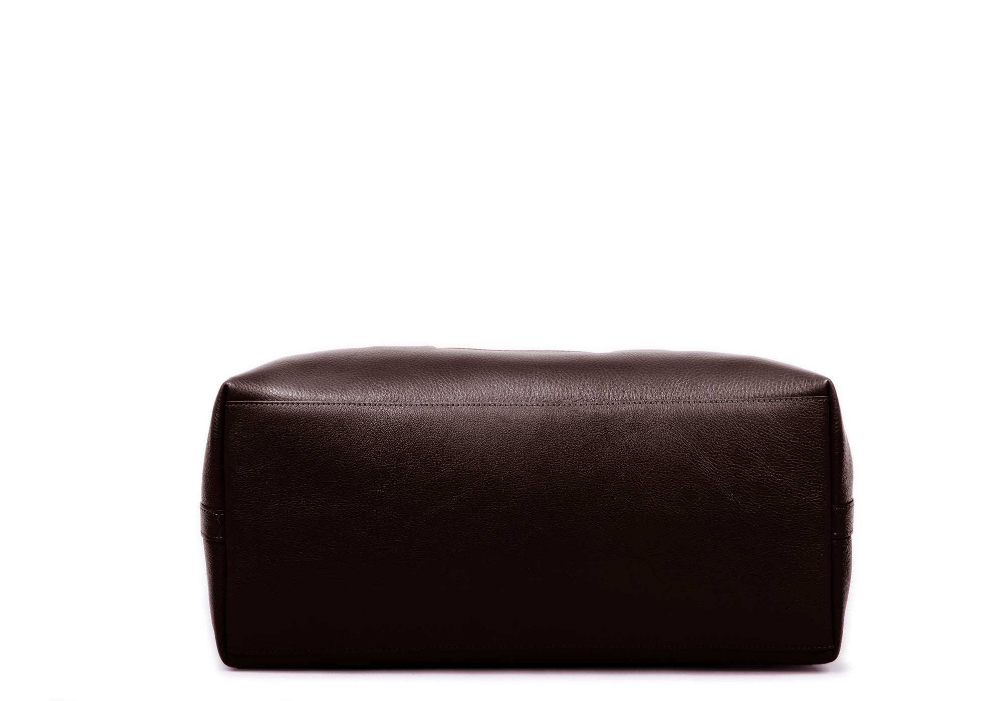 Medium Leather Tote Chocolate