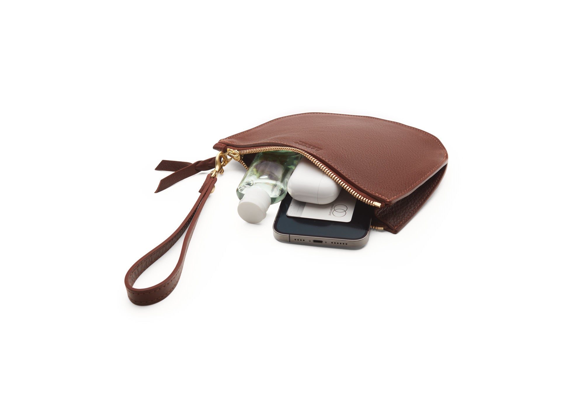 Round Pouch Chestnut