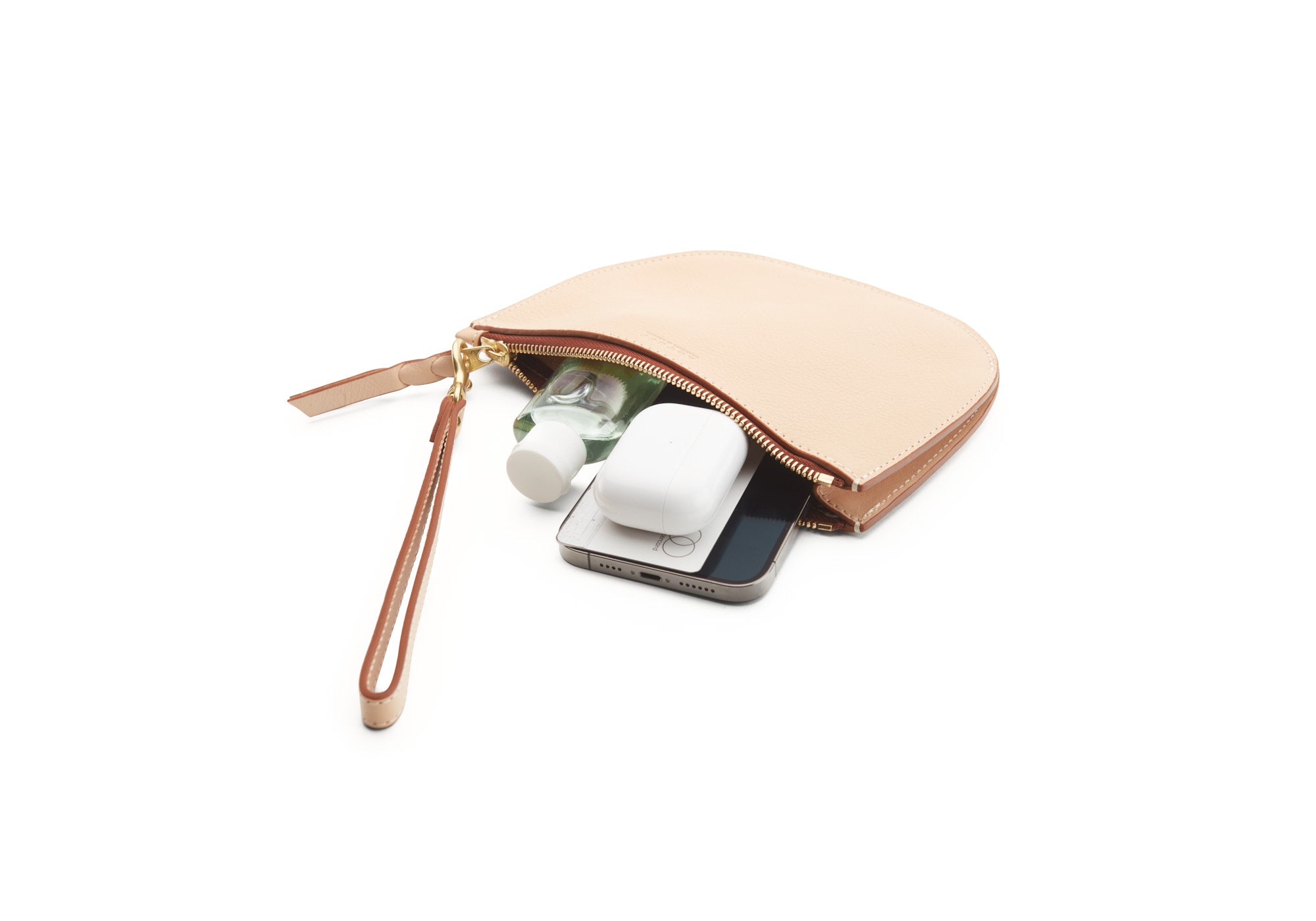Round Pouch Natural