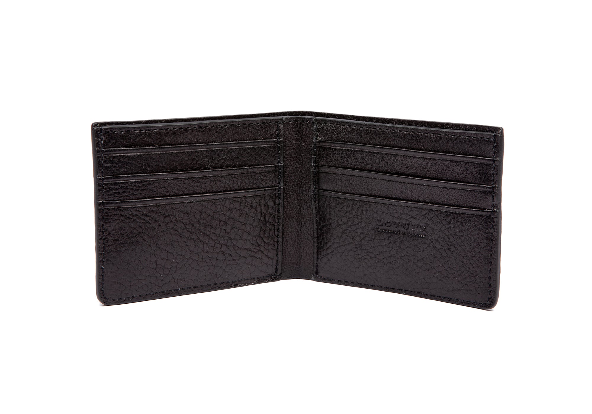 American Alligator Bifold Wallet Black Alligator