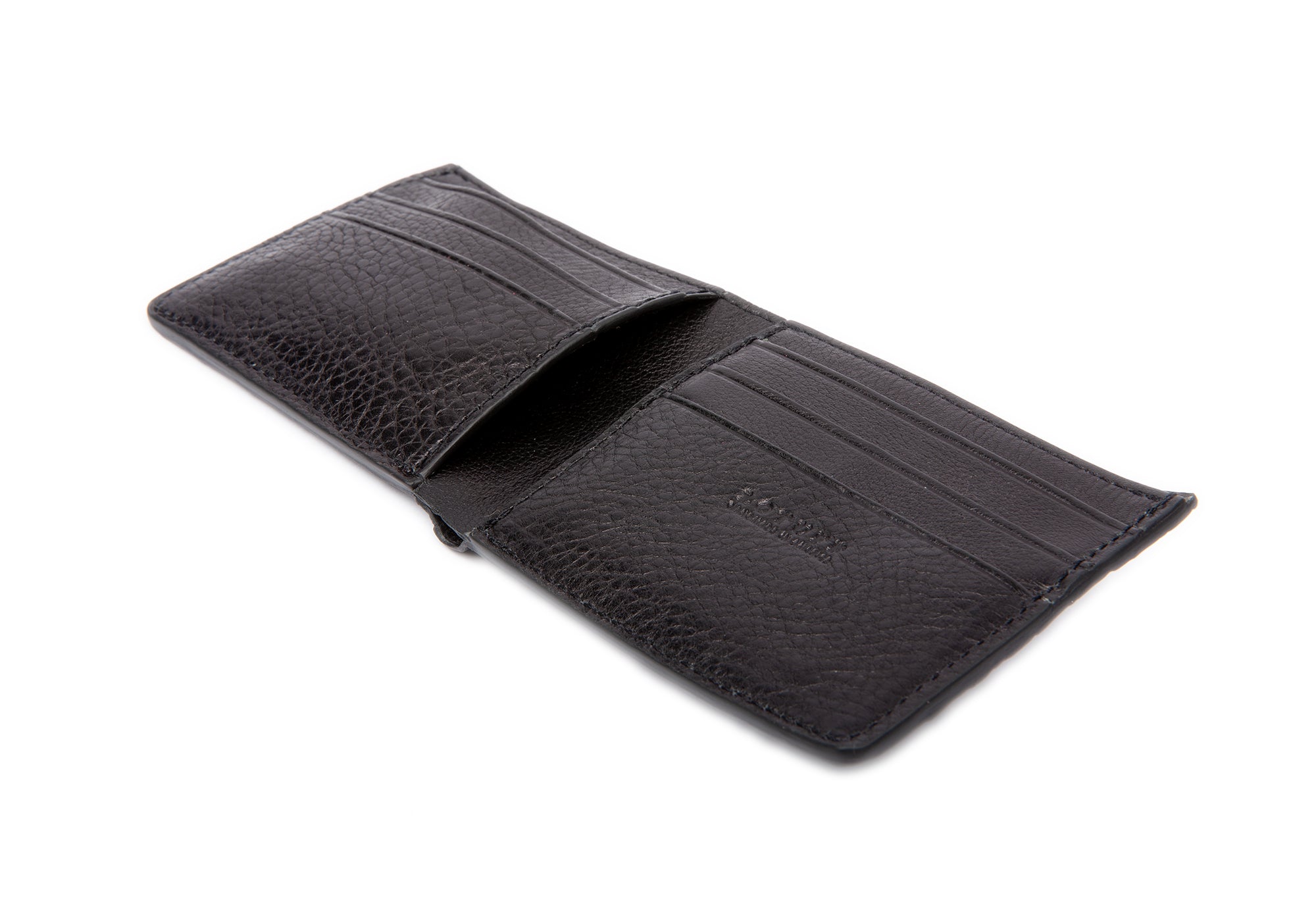 American Alligator Bifold Wallet Black Alligator