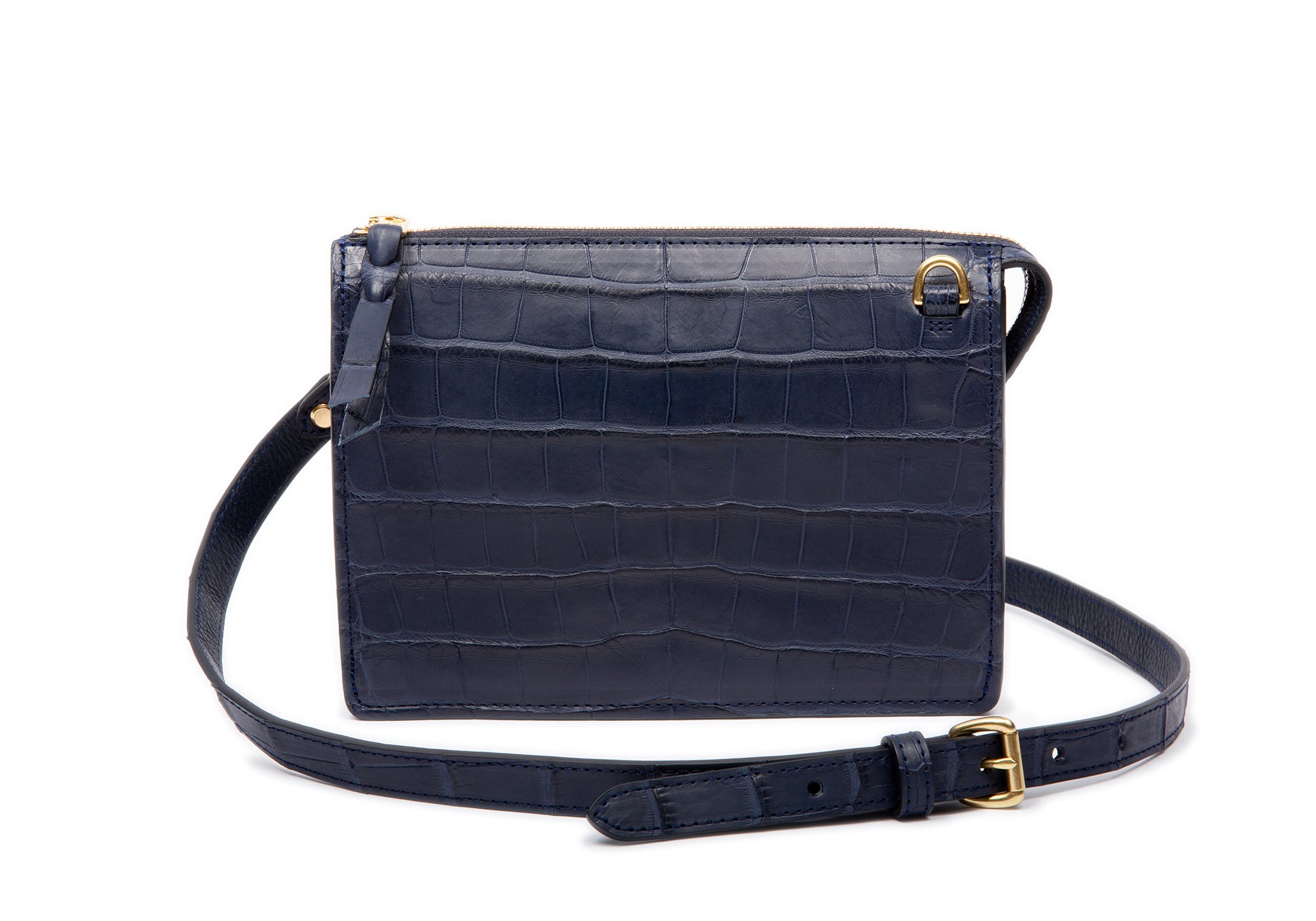 Indigo American Alligator Tripp Indigo Alligator
