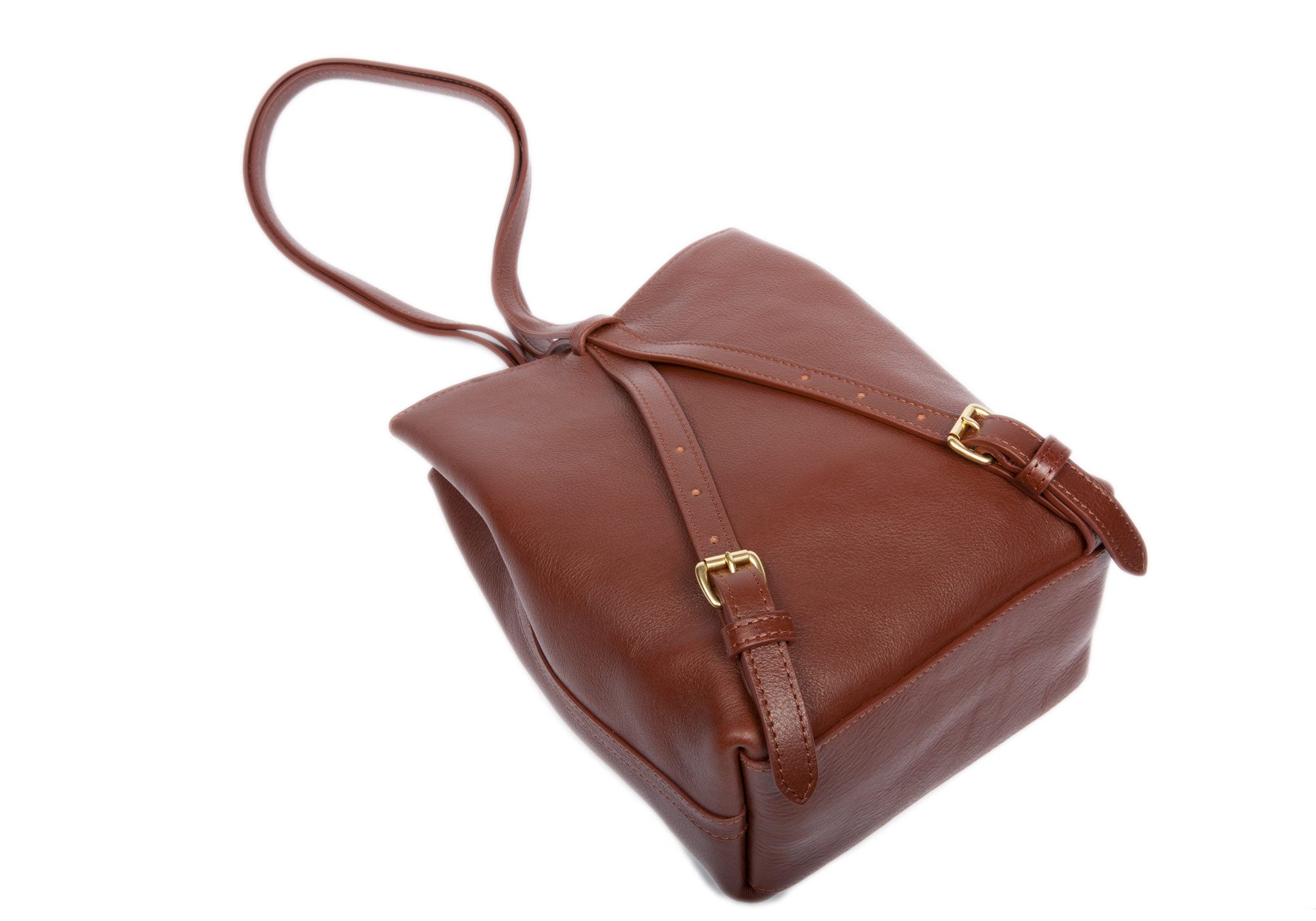 The Mini Sling Backpack Chestnut
