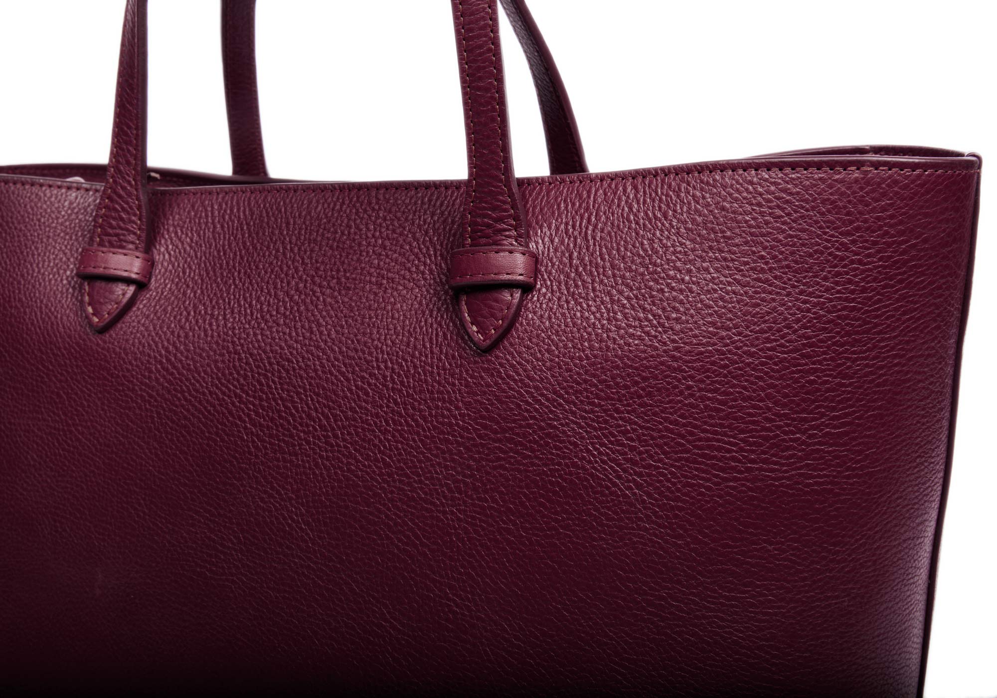 No. 12 Leather Tote Cordovan