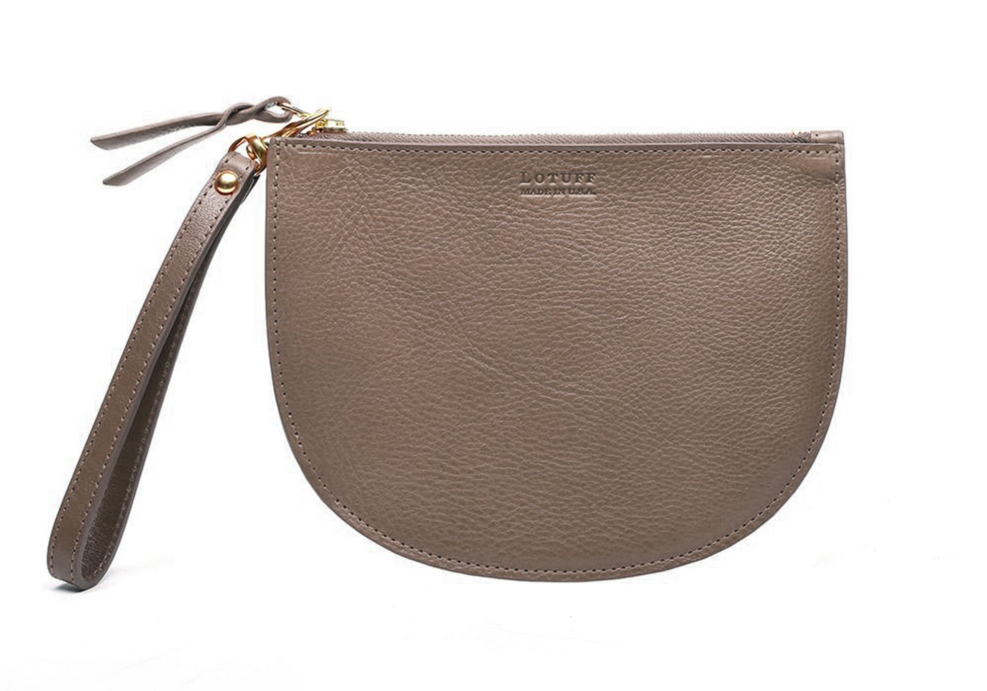 Round Pouch Clay