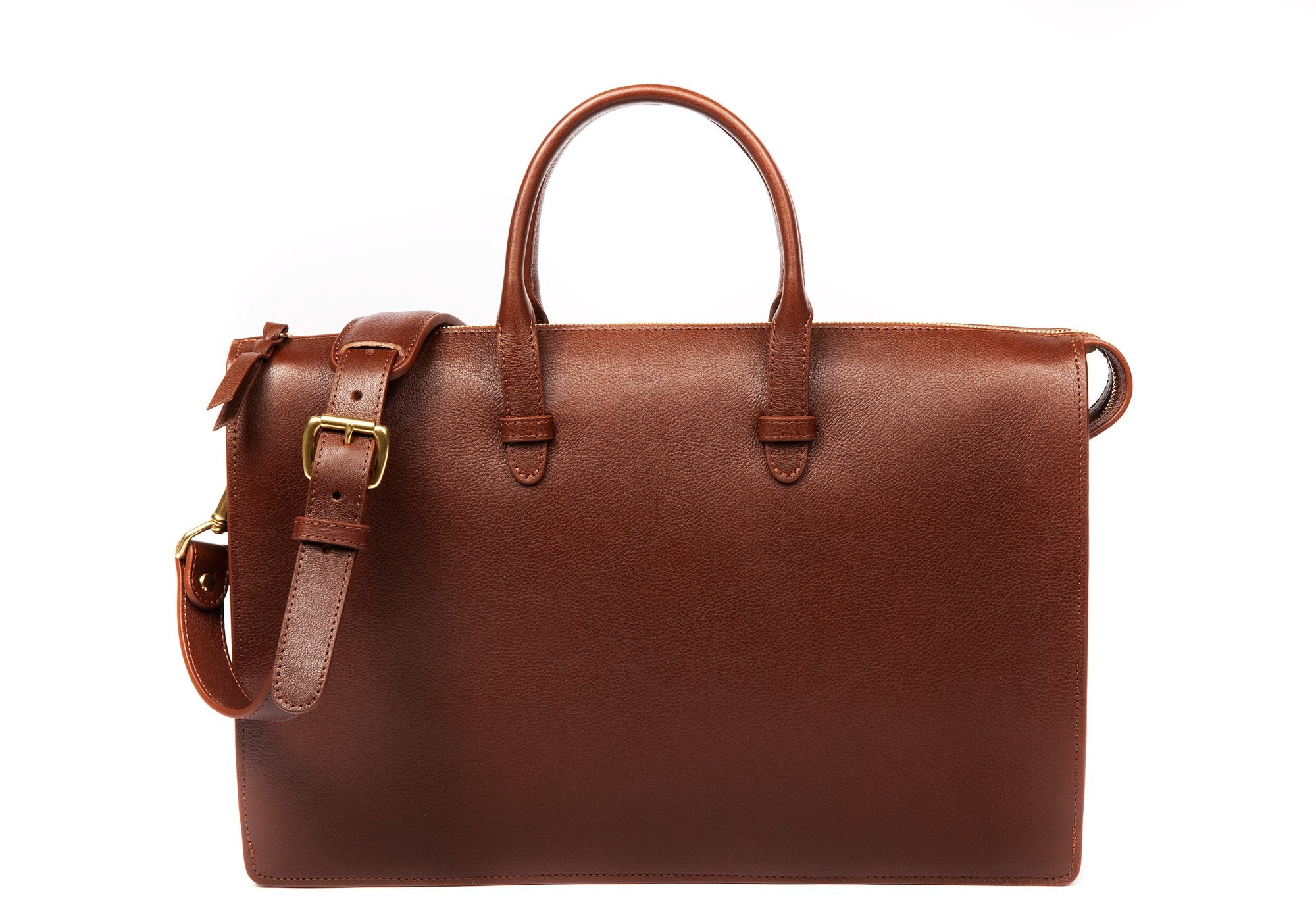 The Triumph Briefcase Chestnut