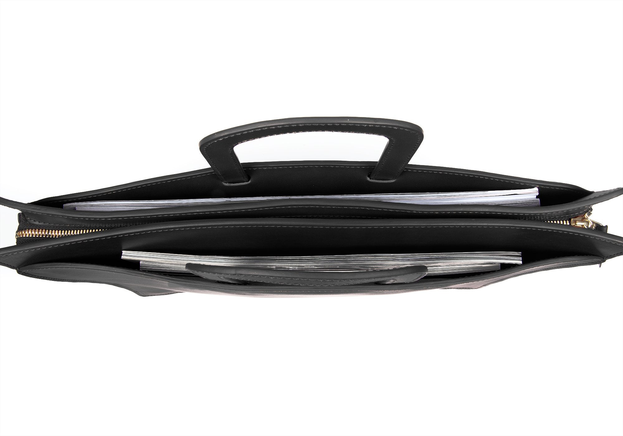 Wells Briefcase Black Bridle