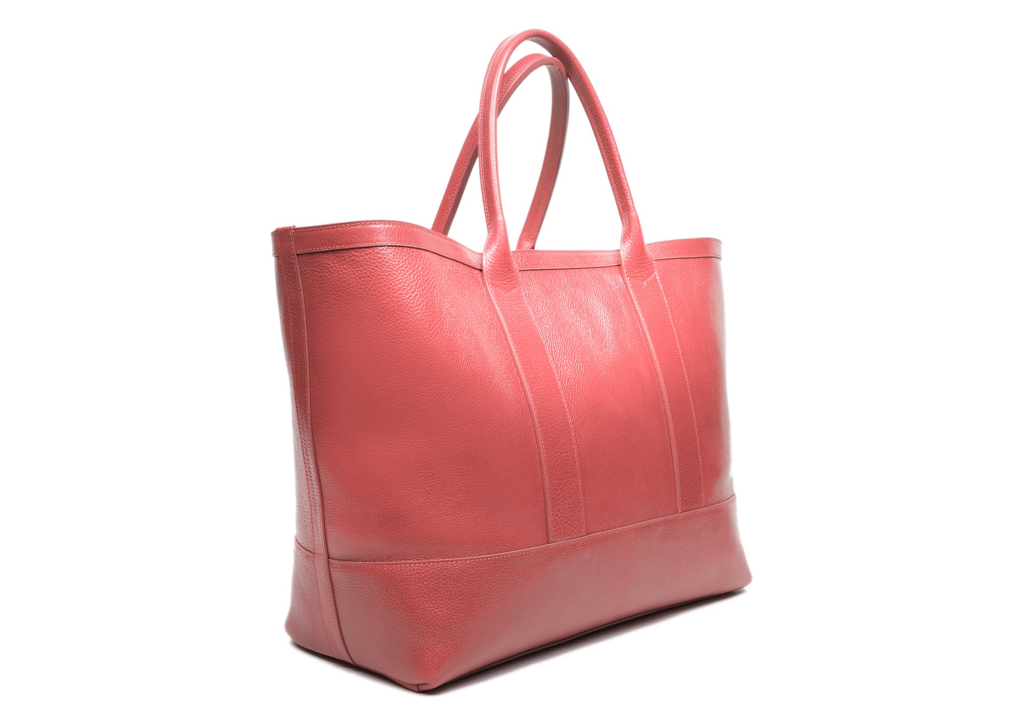 Leather Working Tote Rosewood