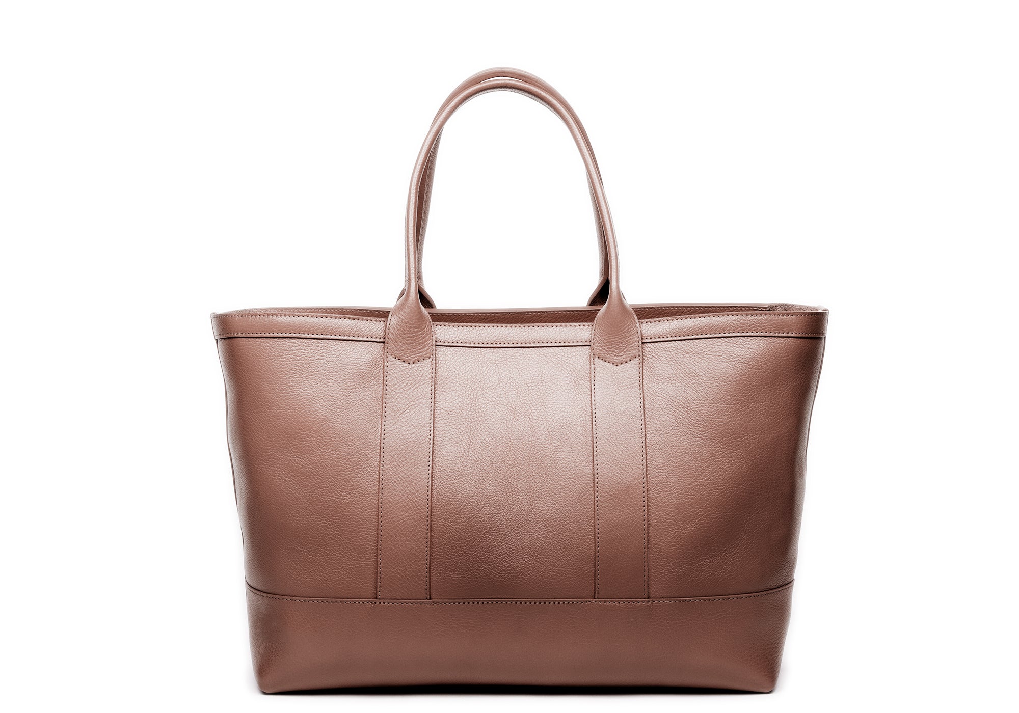 Medium Leather Tote Clay