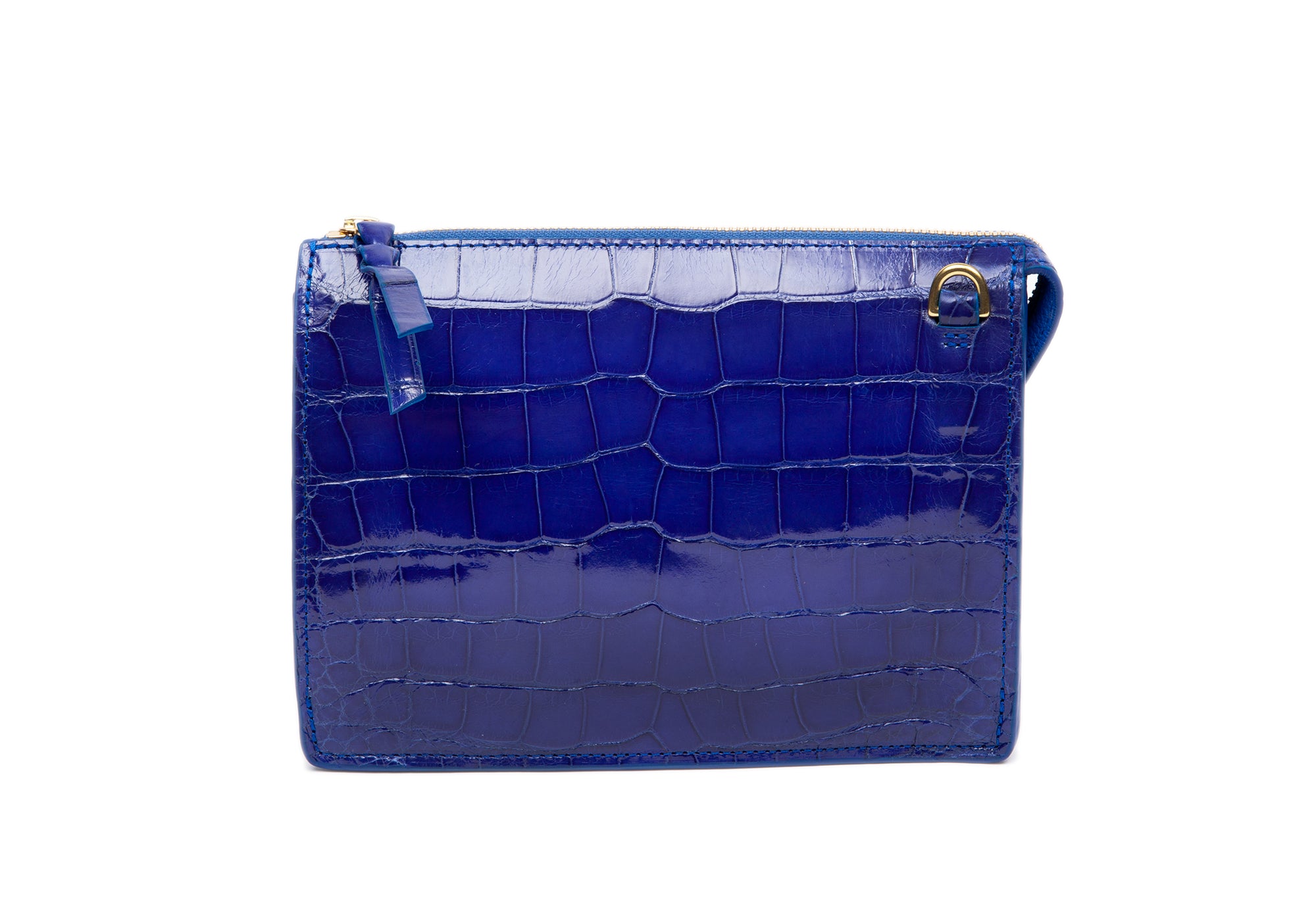 Electric Blue American Alligator Tripp Electric Blue Alligator