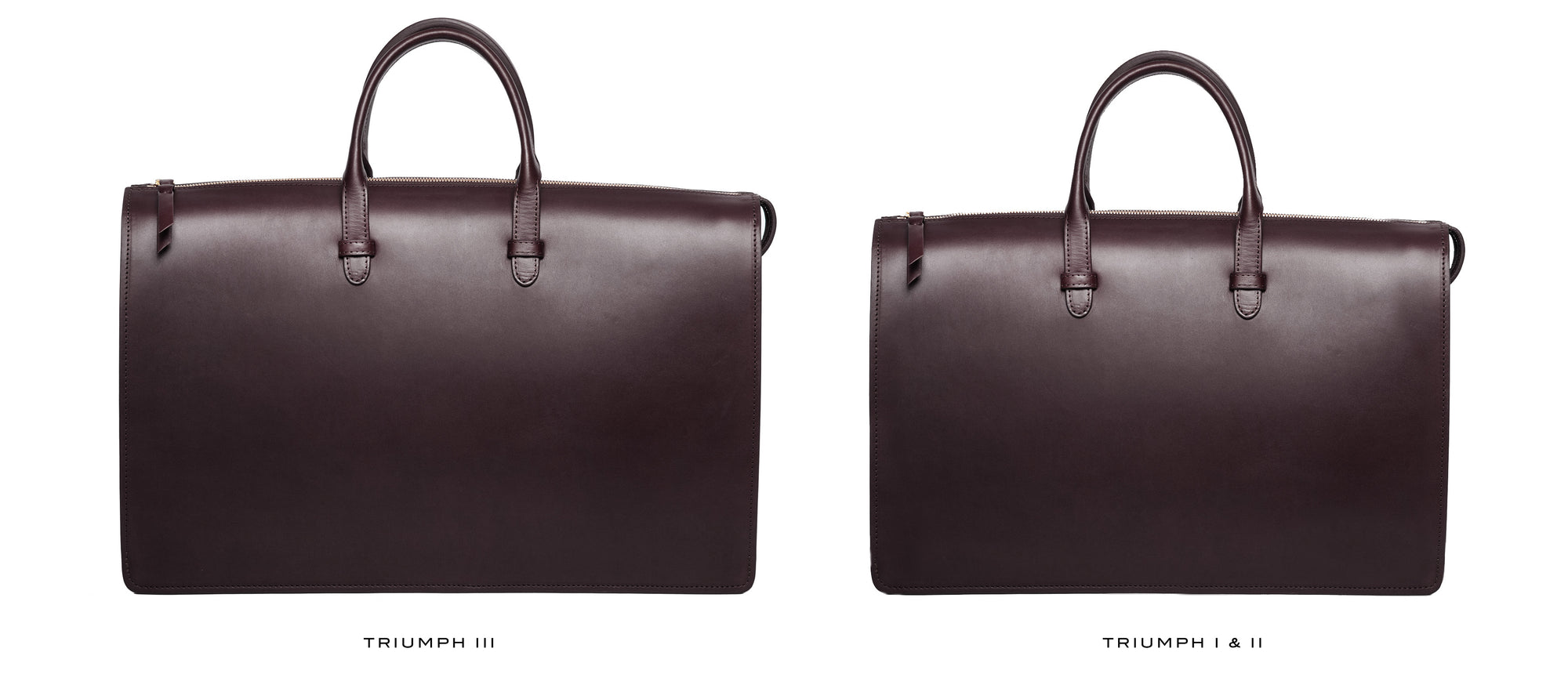 The Bridle Triumph III Briefcase Chocolate Bridle
