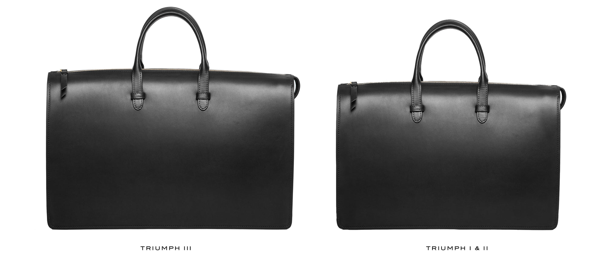 The Bridle Triumph III Briefcase Black Bridle