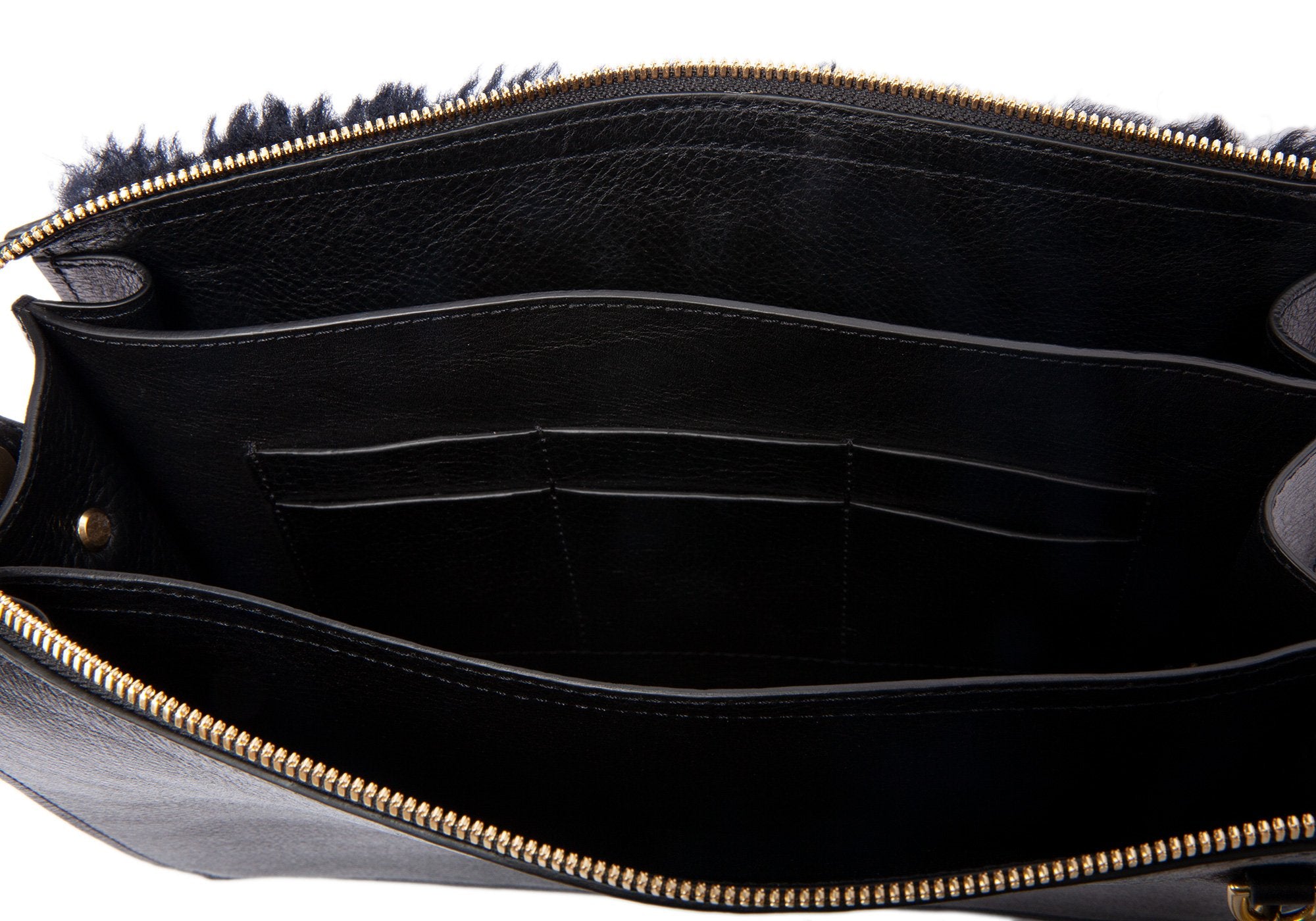 The Black Shearling Tripp II Black