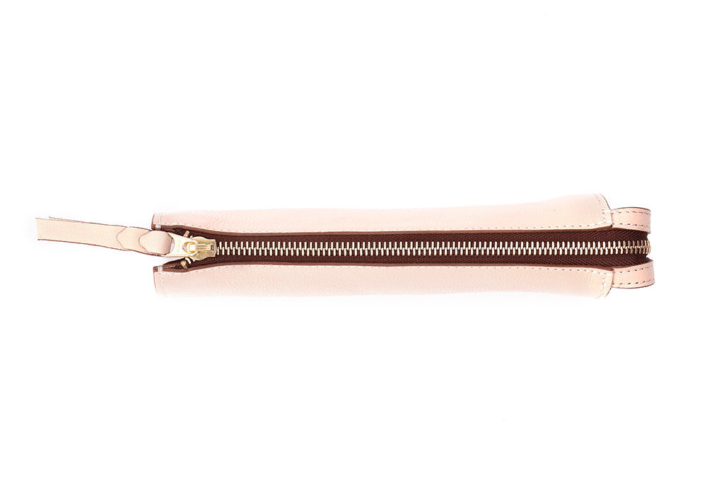 Top Leather View of Tripp Wallet Natural